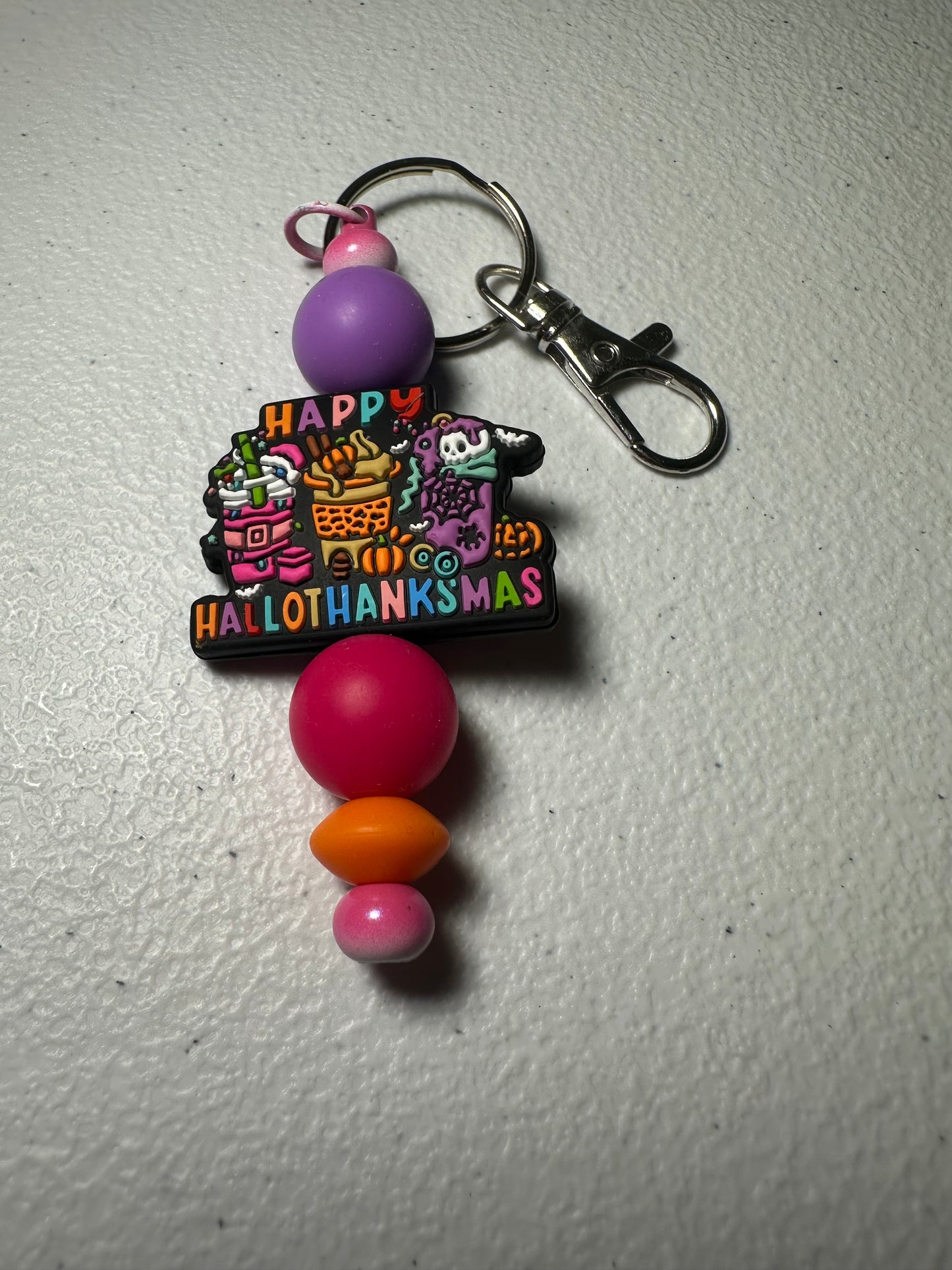 Beaded keychains