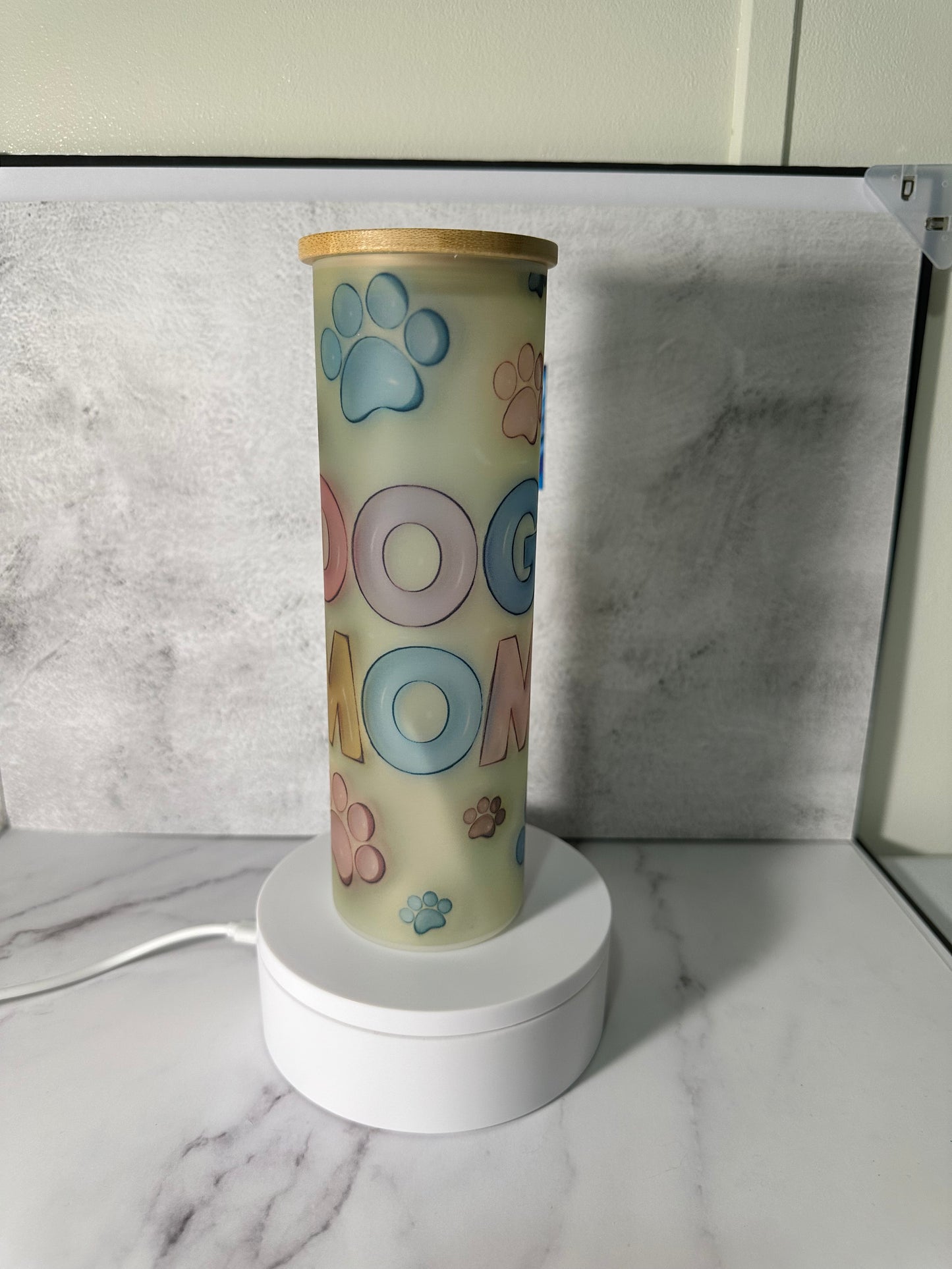 20oz glass tumbler