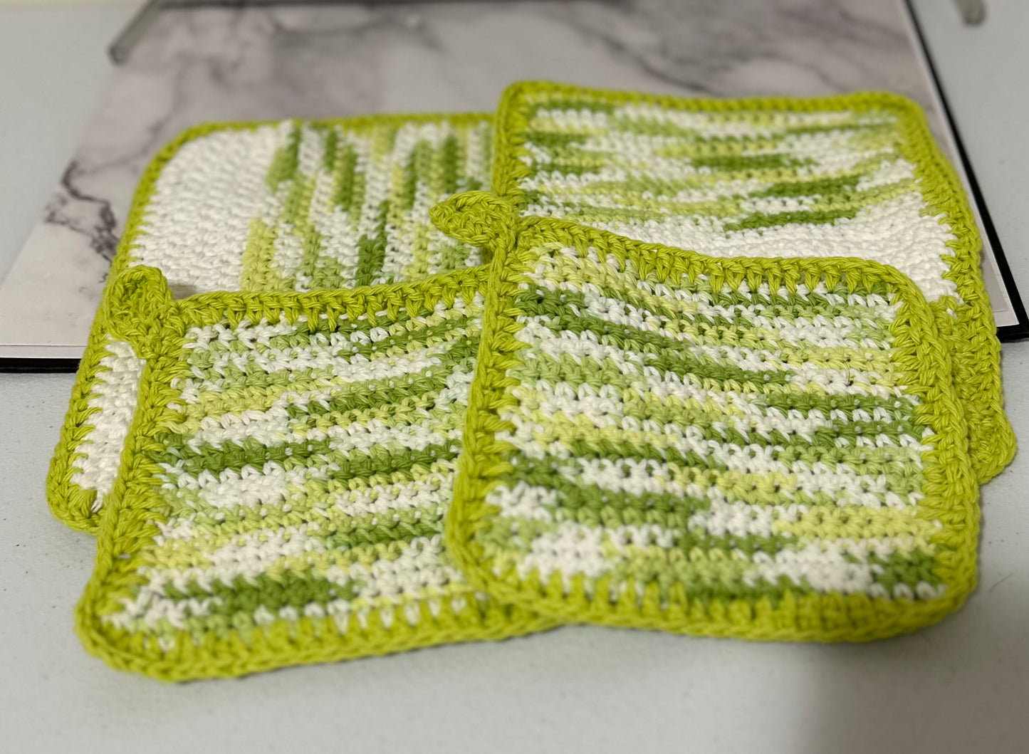 Pot holders and hot pads -